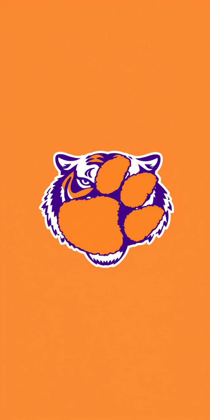 Clemson tigers 1 Phone Wallpaper