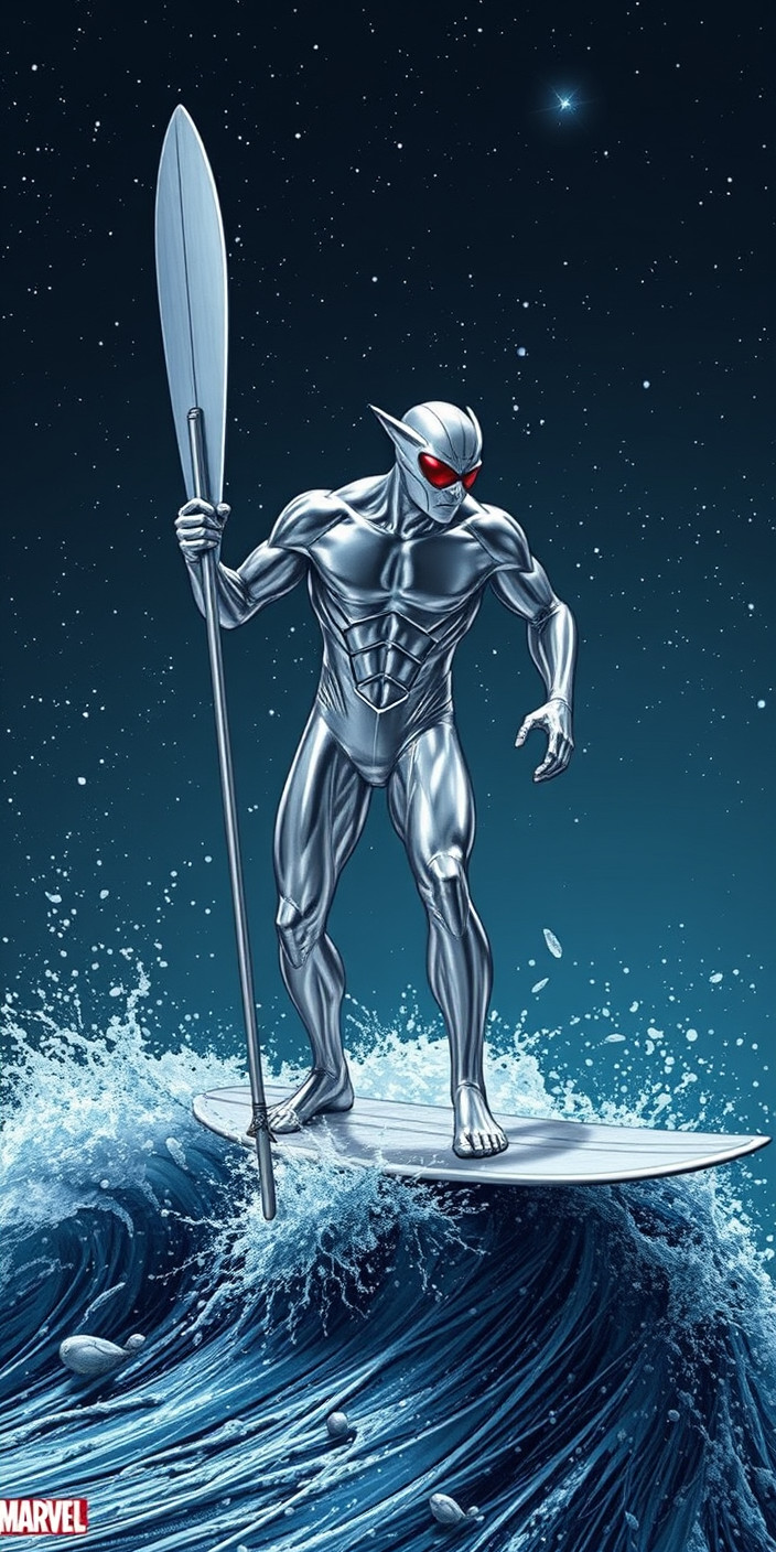 Silver surfer 3 Phone Wallpaper