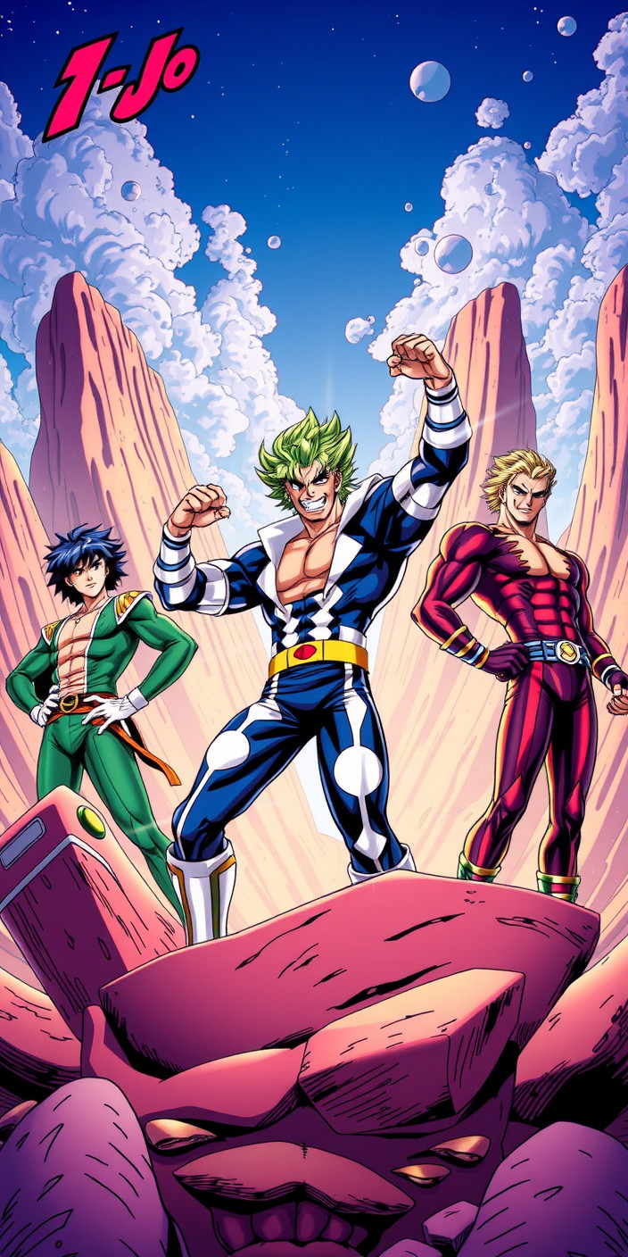 Jojo's bizarre adventure 6 Phone Wallpaper