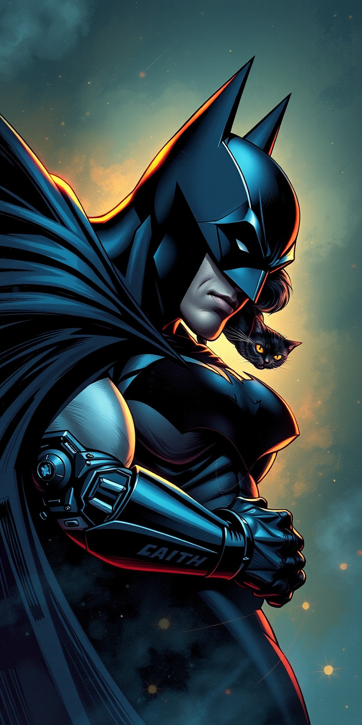 Batman and catwoman 10 Phone Wallpaper