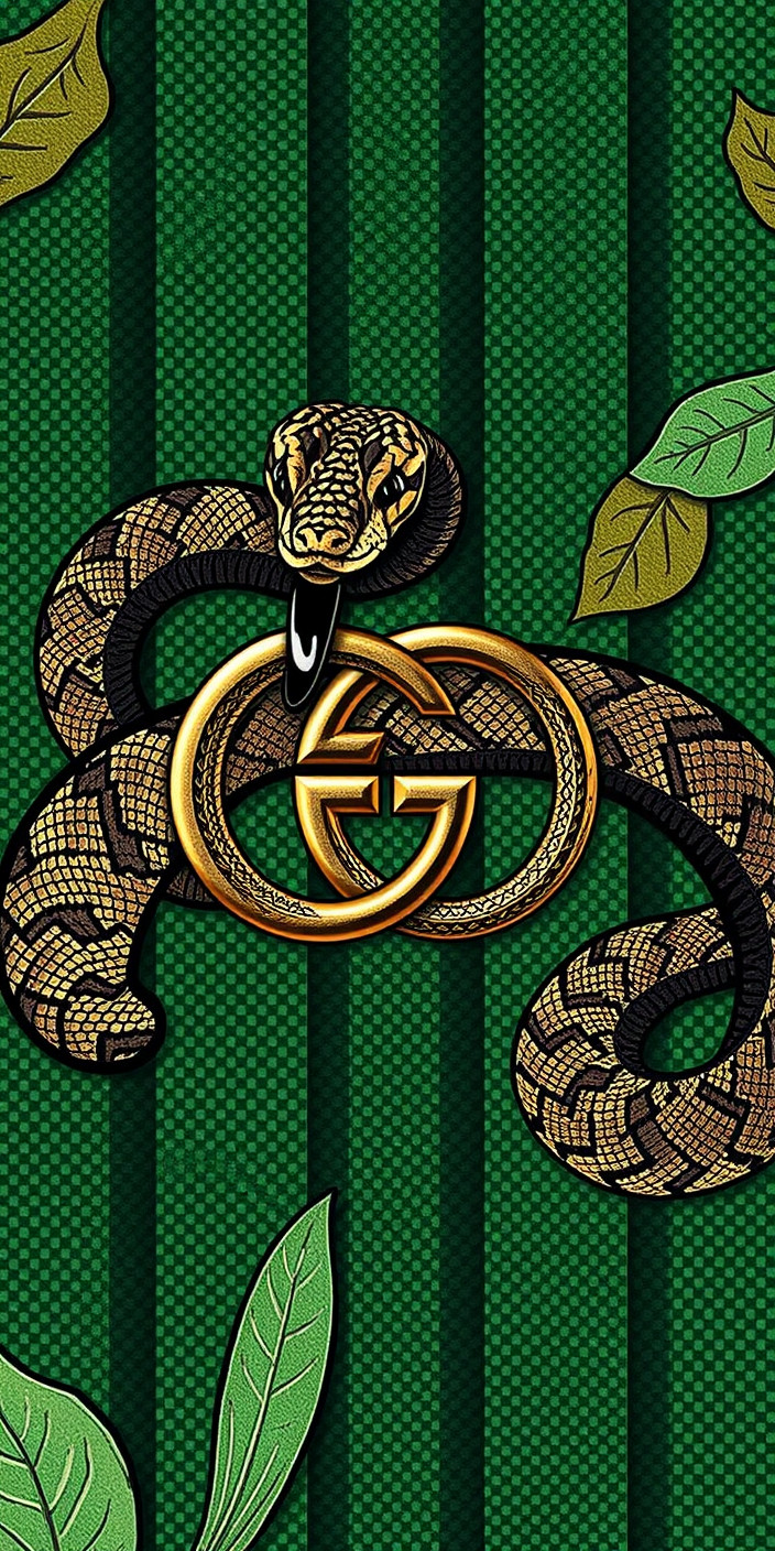 Gucci snake 9 Phone Wallpaper