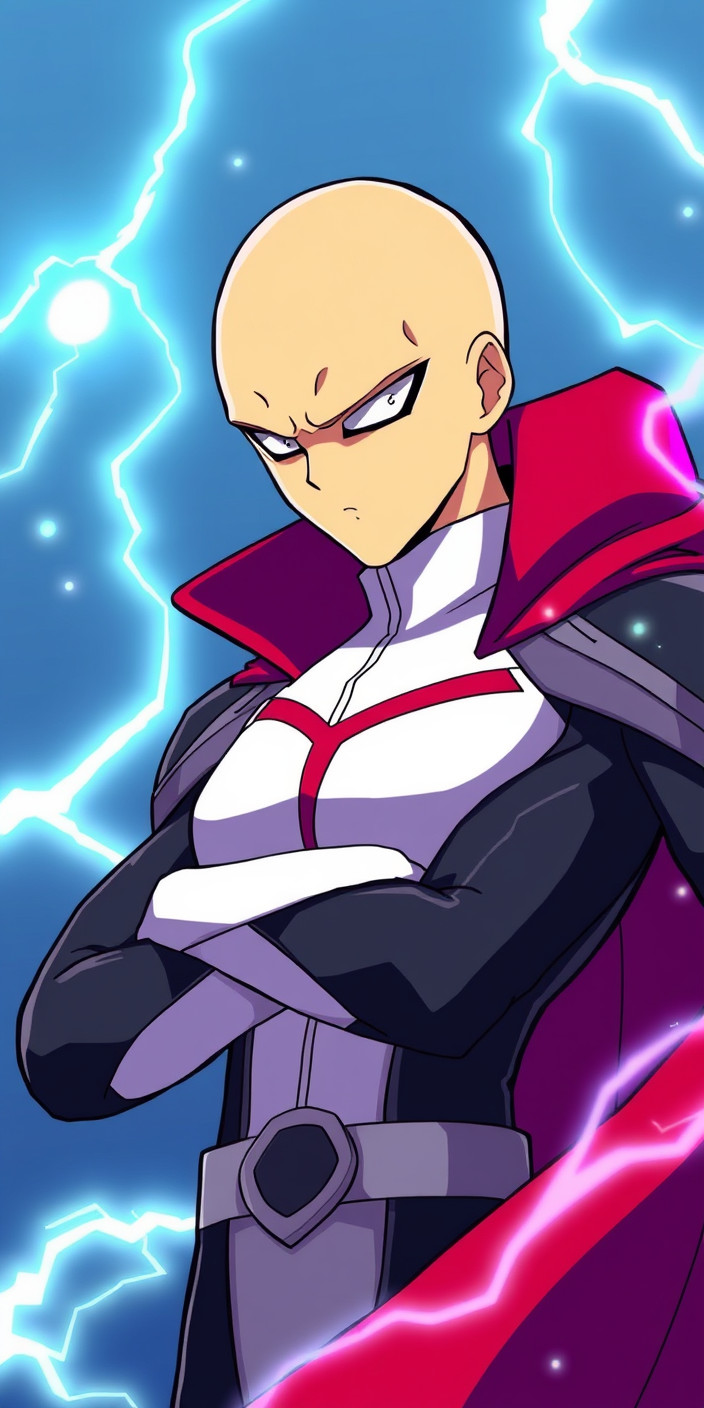 Saitama 5 Phone Wallpaper