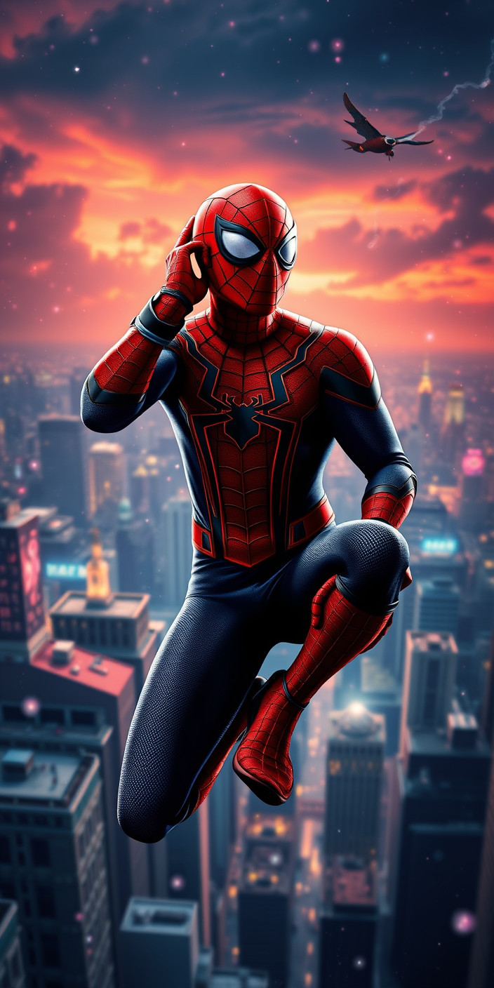 Spider man far from home 4 Phone Wallpaper