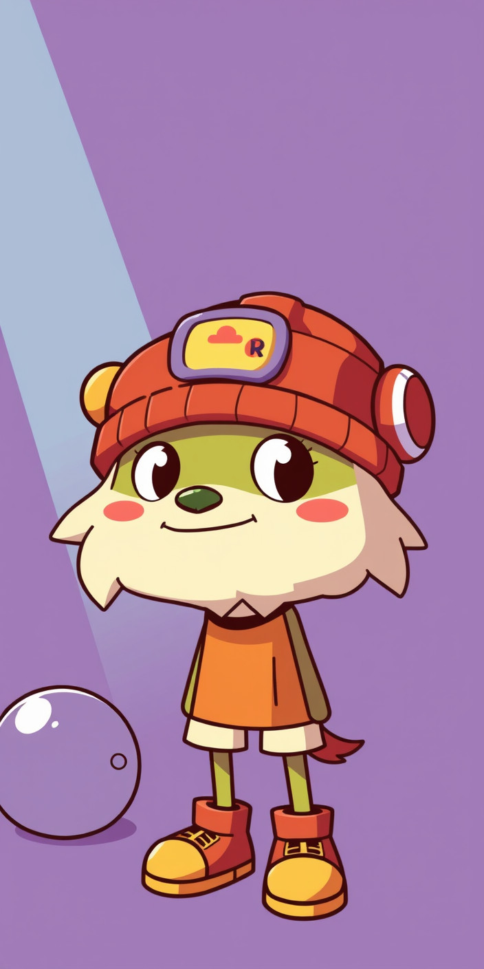 Parappa the rapper 6 Phone Wallpaper