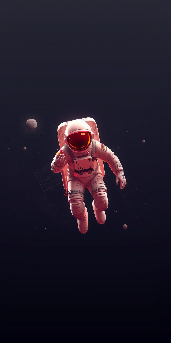 Astronaut  4k 3 Phone Wallpaper