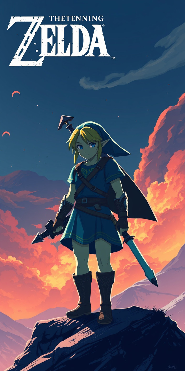 Zelda botw 6 Phone Wallpaper