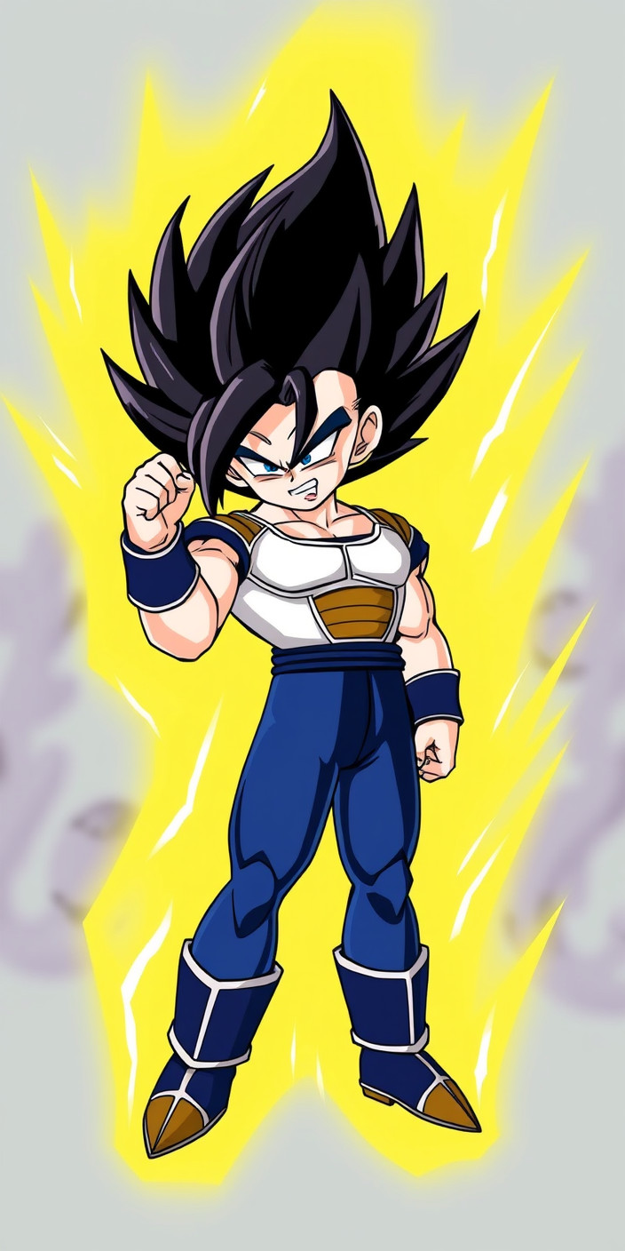 Vegeta 10 Phone Wallpaper