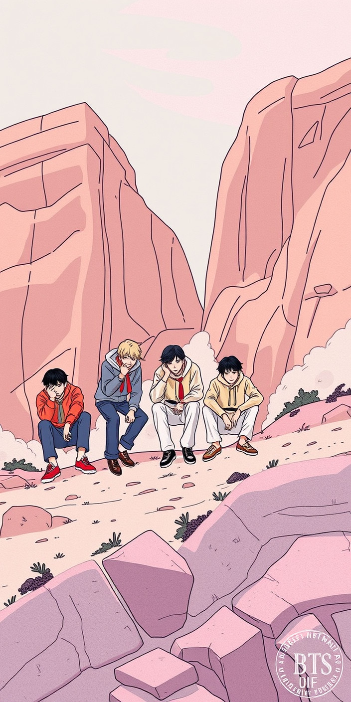 Bts 5 Phone Wallpaper