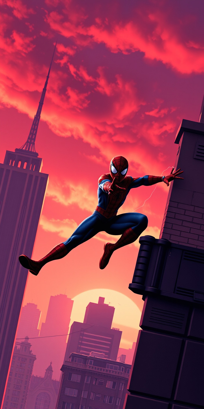 Spiderman miles morales 5 Phone Wallpaper