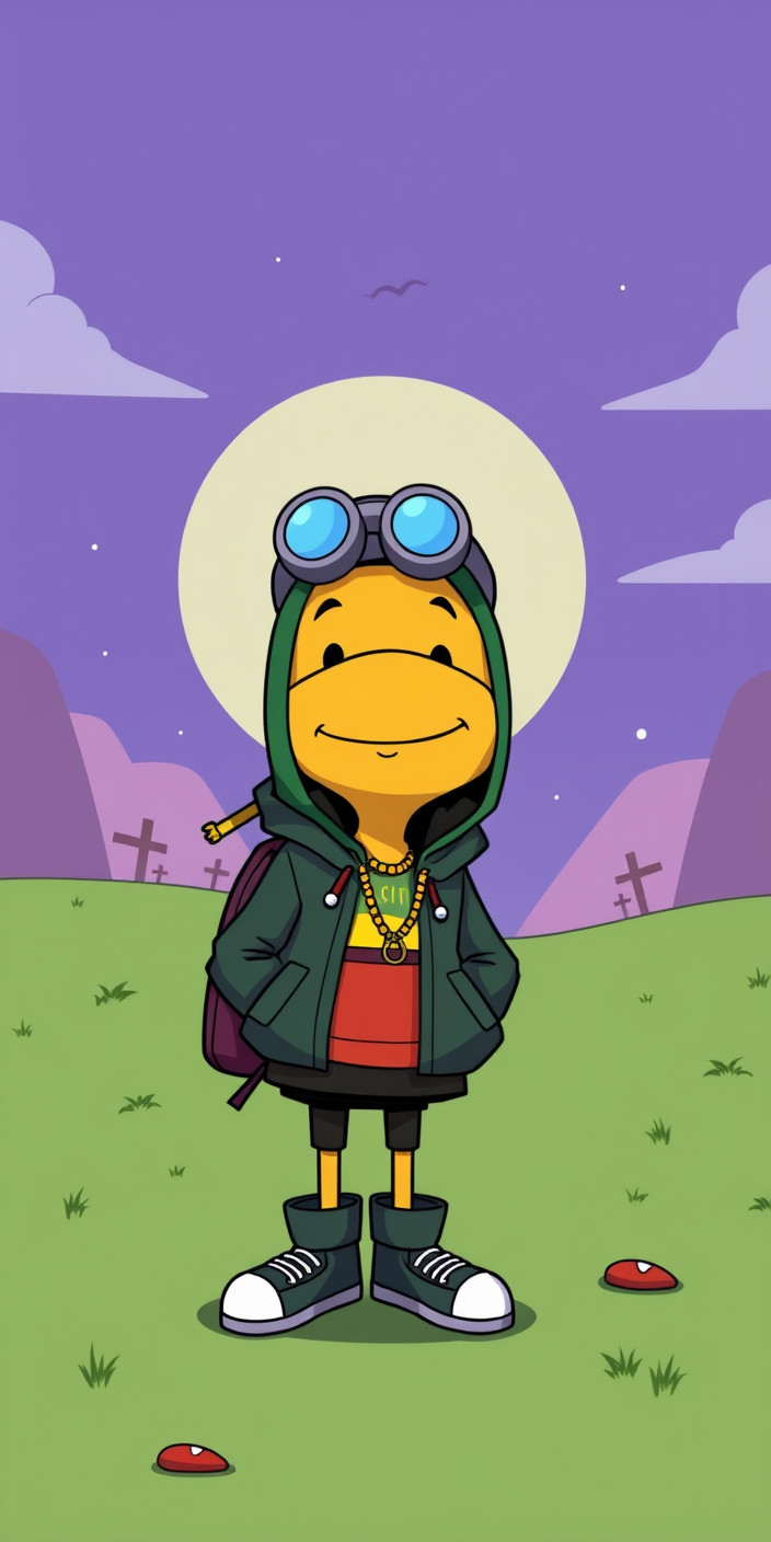 Parappa the rapper 2 Phone Wallpaper