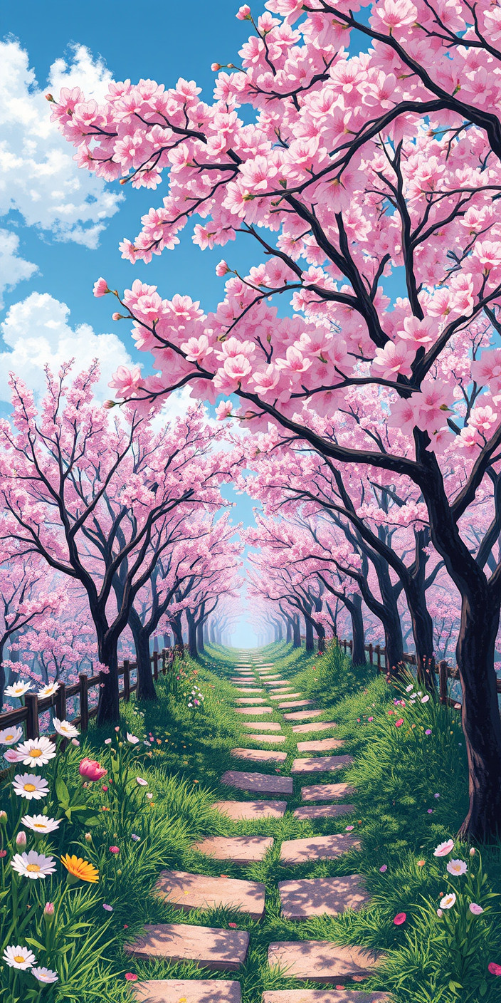 Spring 5 Phone Wallpaper