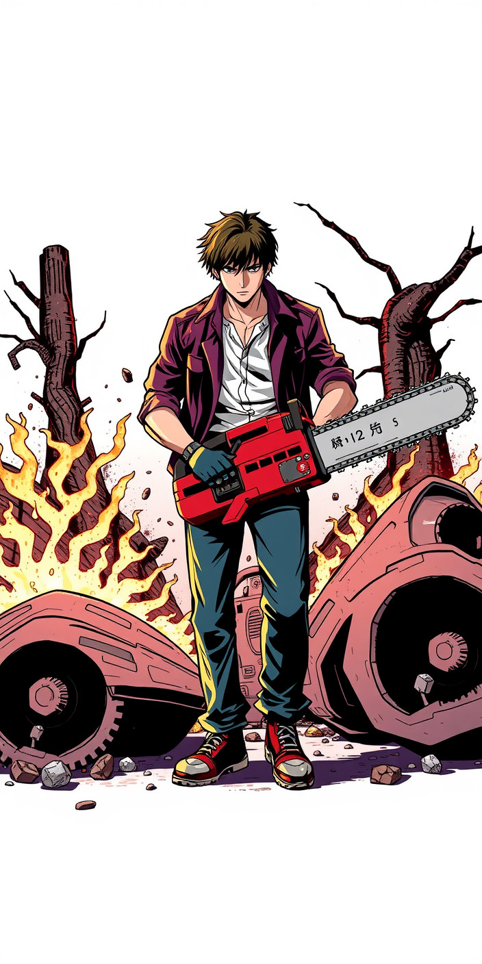 Chainsaw man 9 Phone Wallpaper