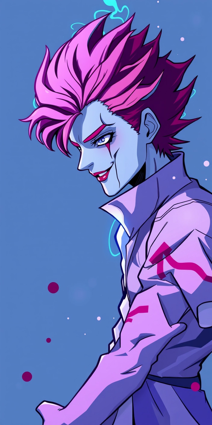 Hisoka 3 Phone Wallpaper