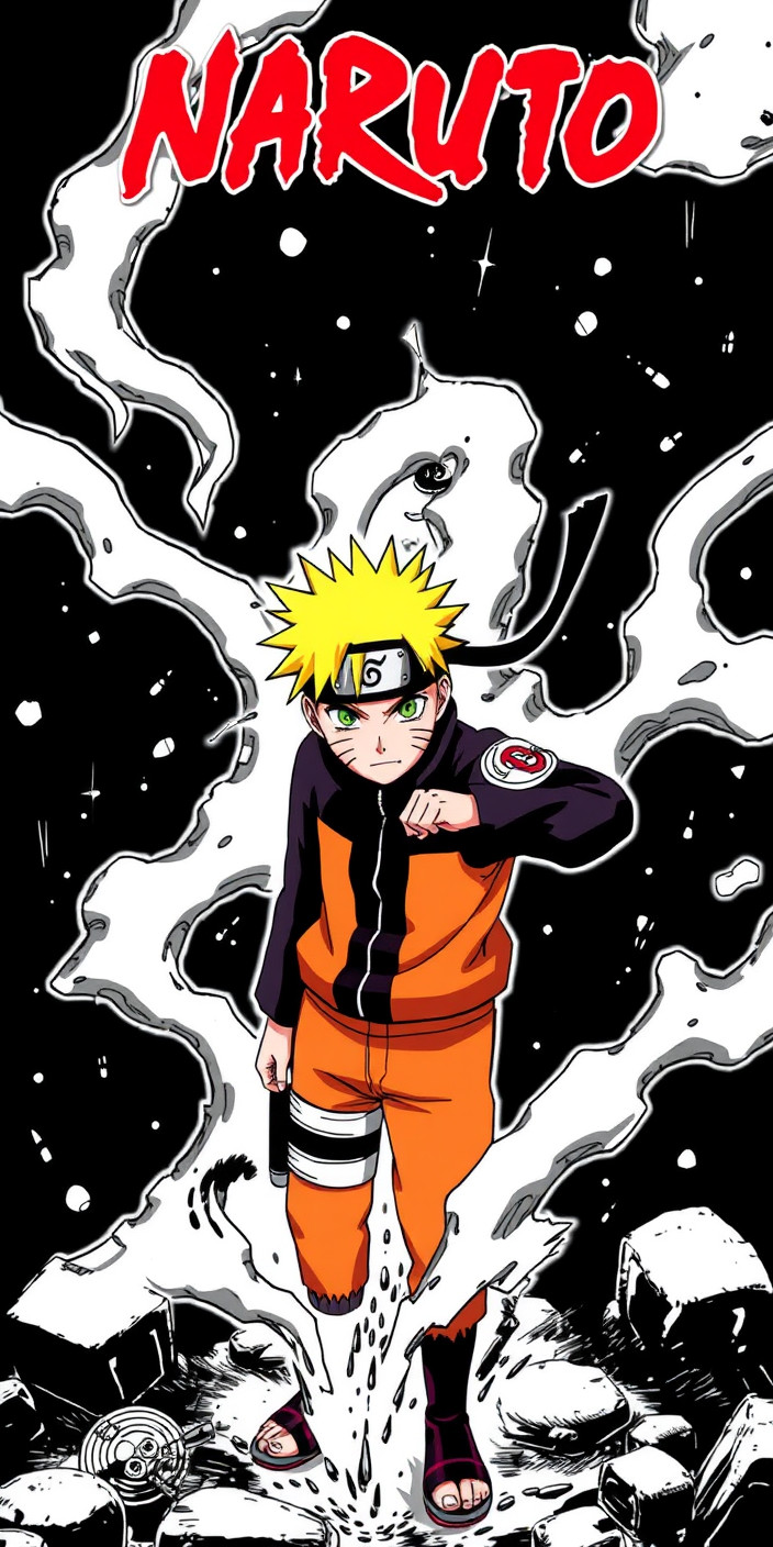 Naruto manga 4 Phone Wallpaper
