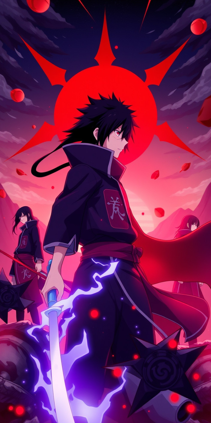 Akatsuki 7 Phone Wallpaper
