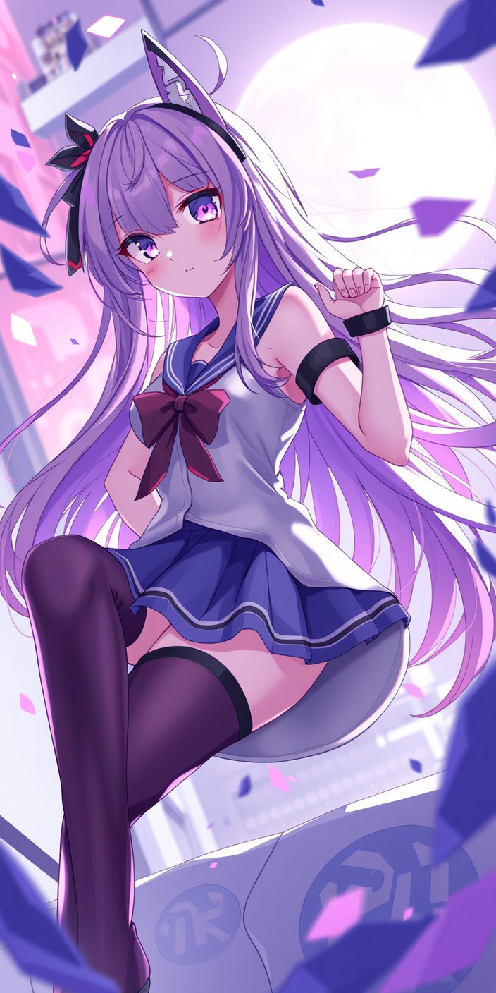 Egirl 1 Phone Wallpaper