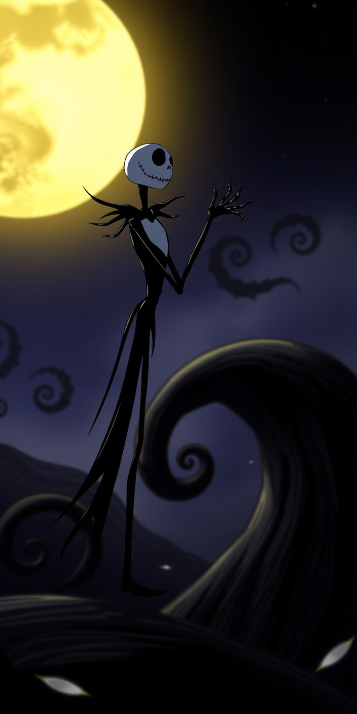 Nightmare before christmas 4 Phone Wallpaper