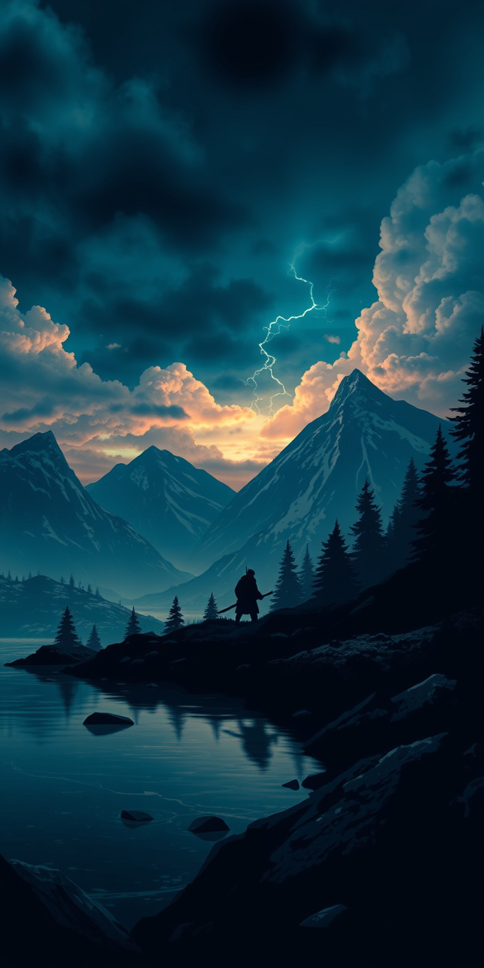 Viking 5 Phone Wallpaper