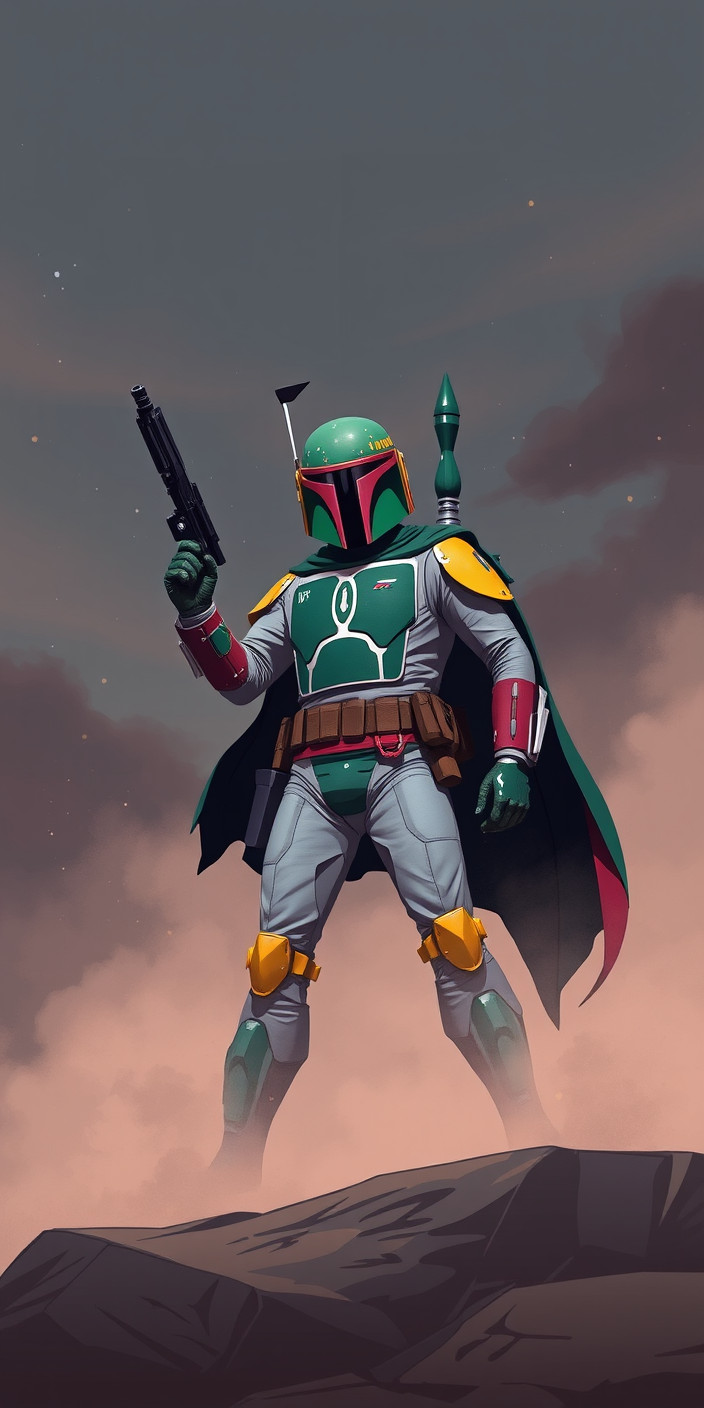 Boba fett 10 Phone Wallpaper