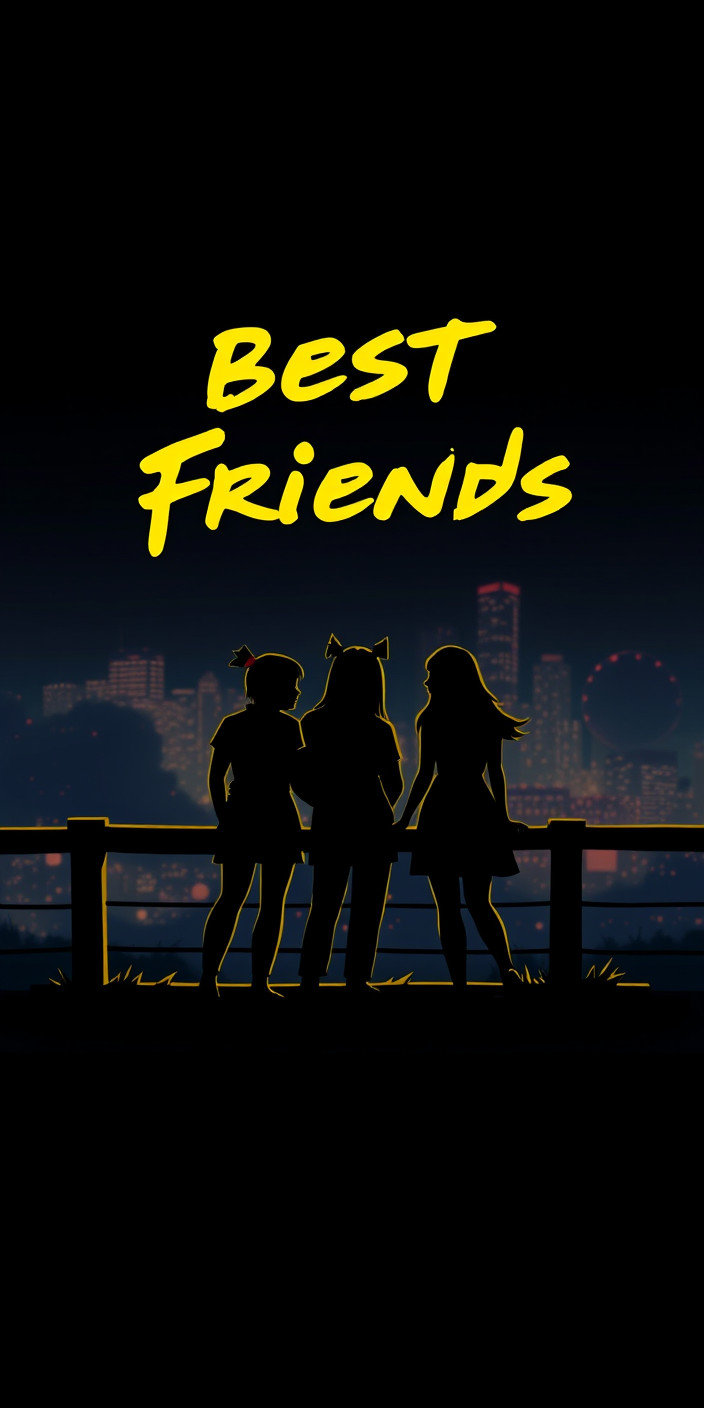 Best friends 2 Phone Wallpaper
