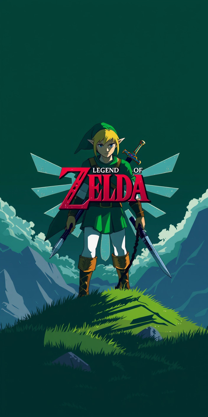 Legend of zelda 4 Phone Wallpaper