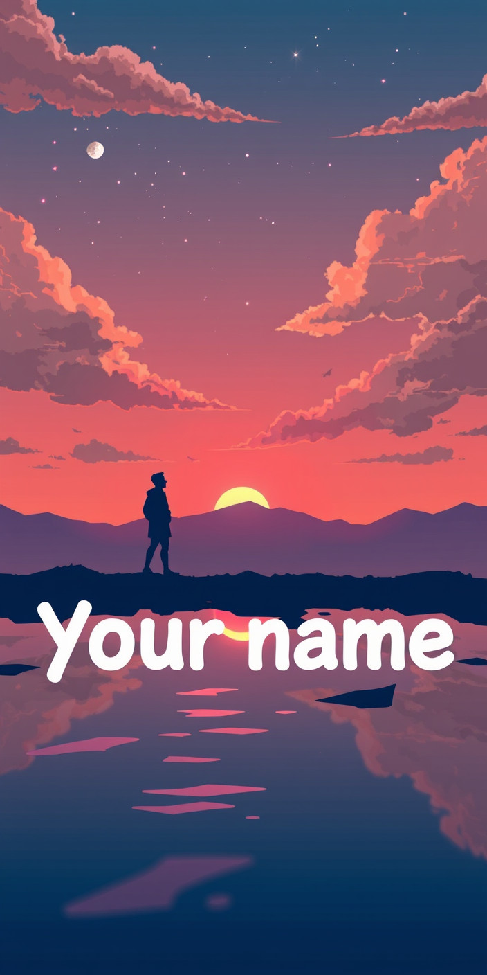 Your name 2 Phone Wallpaper