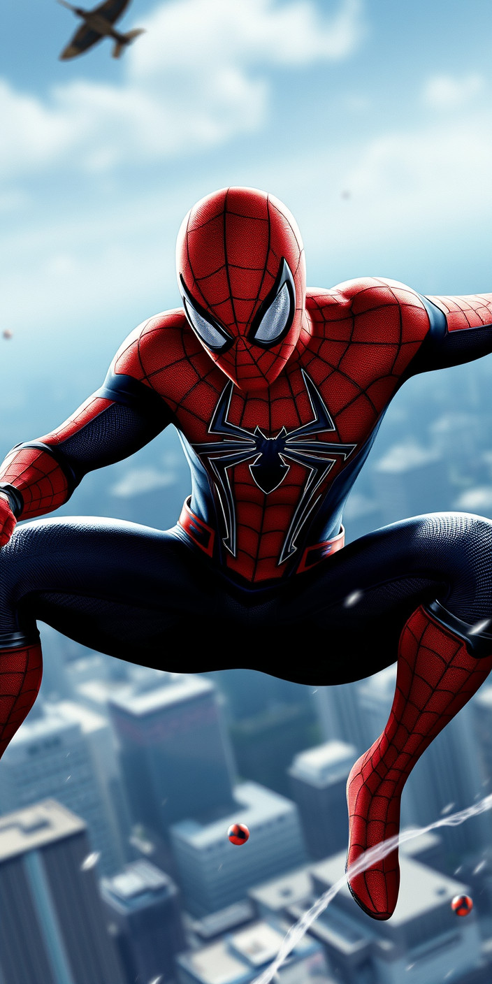 Spiderman ps4 4k 4 Phone Wallpaper