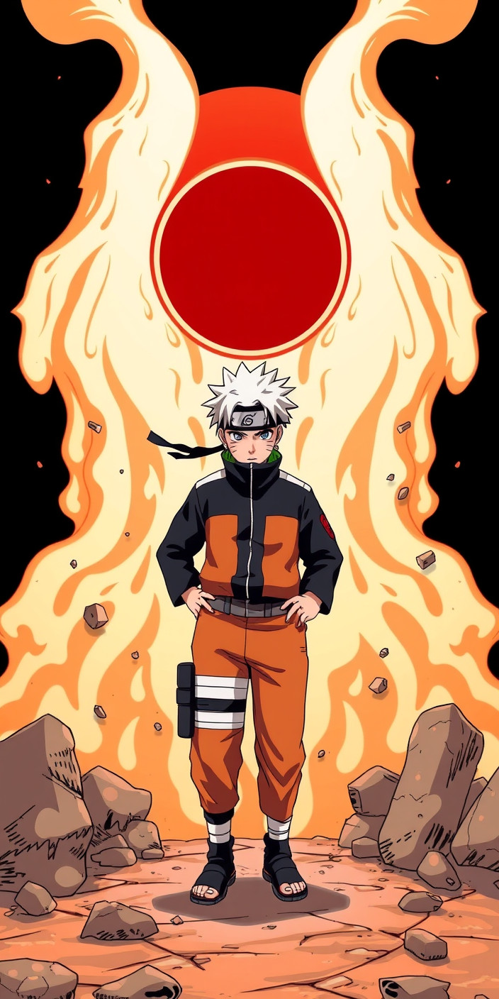 Naruto manga 3 Phone Wallpaper