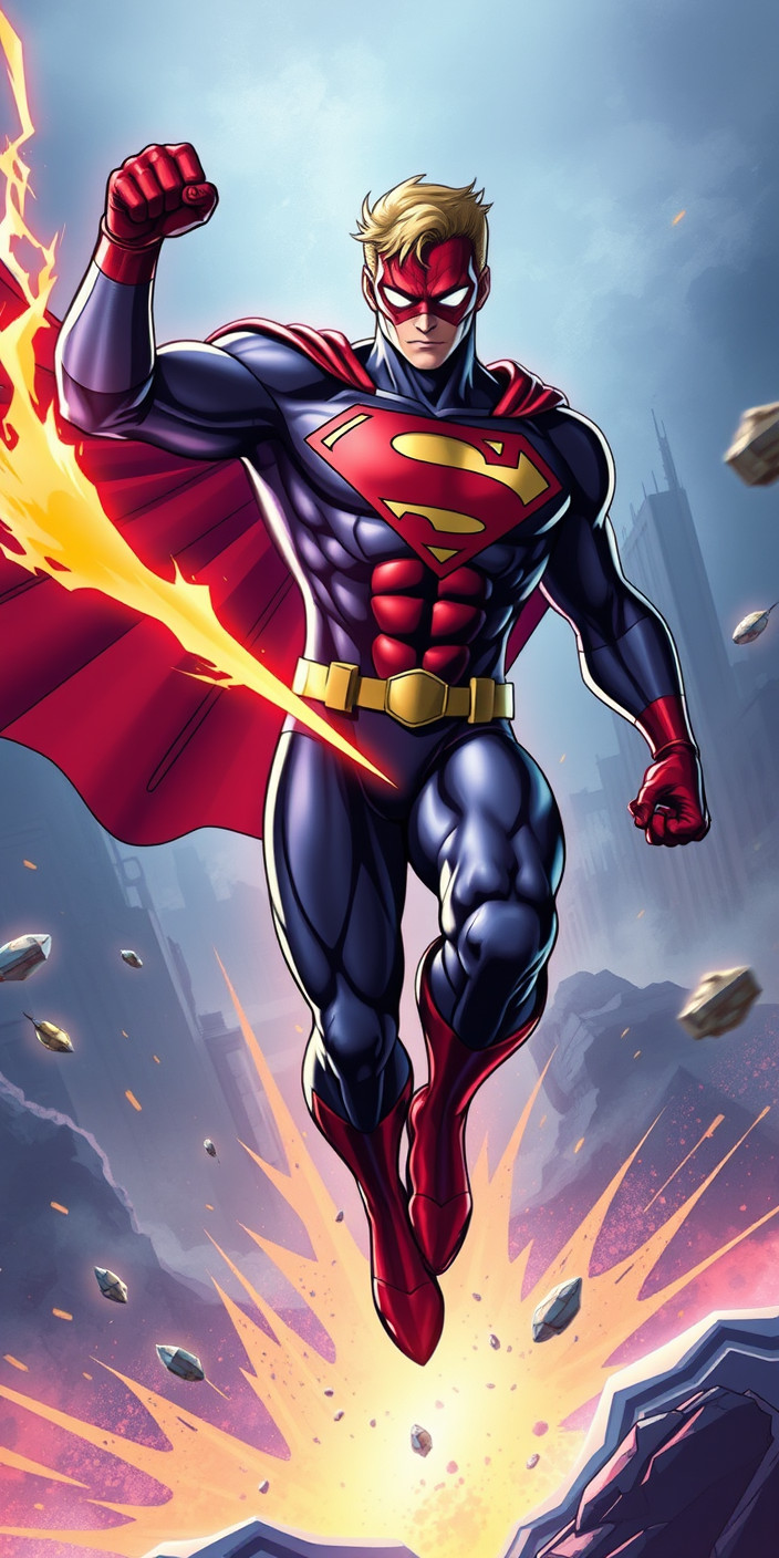 Superhero 10 Phone Wallpaper