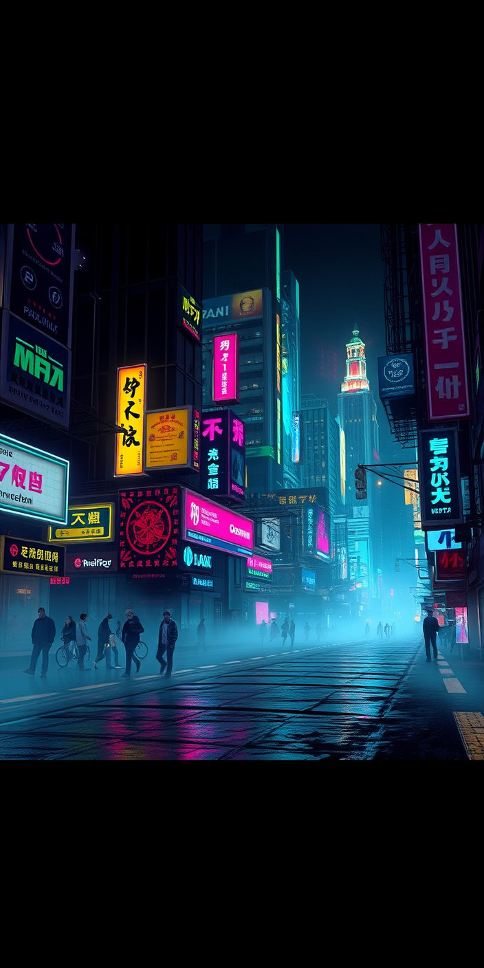 Cyberpunk 1 Phone Wallpaper