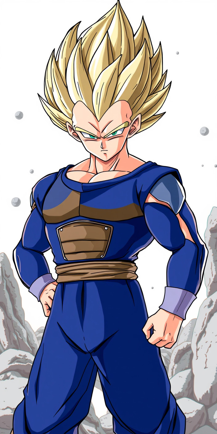 Vegeta 4 Phone Wallpaper