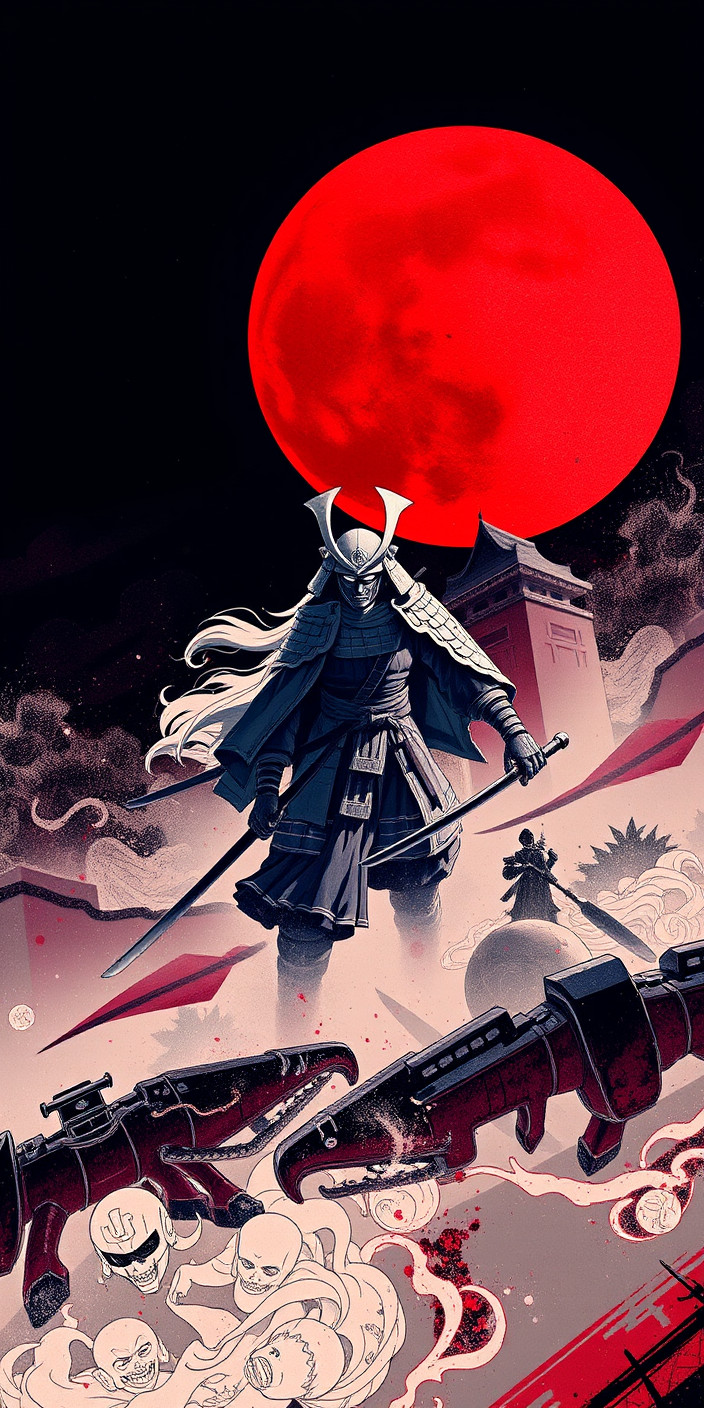 Samurai 14 Phone Wallpaper