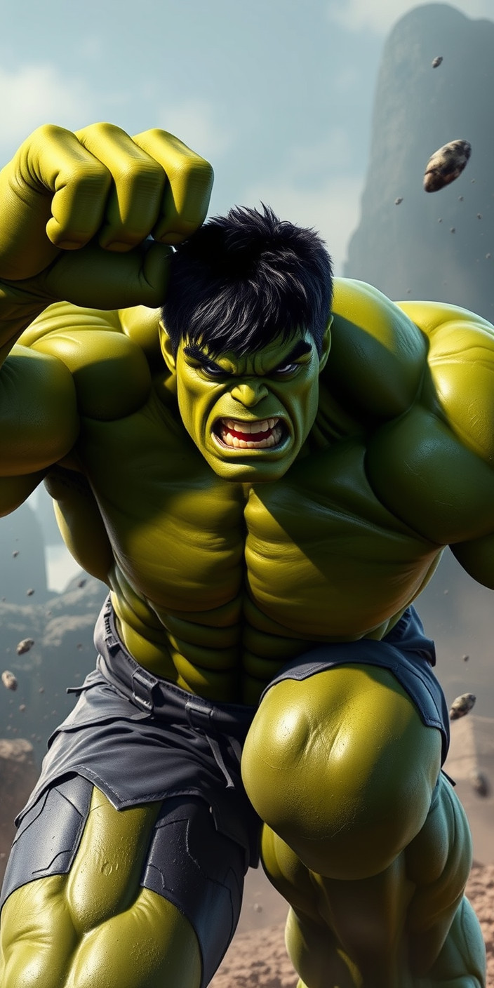 Incredible hulk 8 Phone Wallpaper