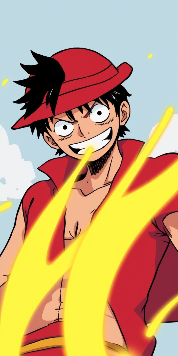 One piece luffy 3 Phone Wallpaper