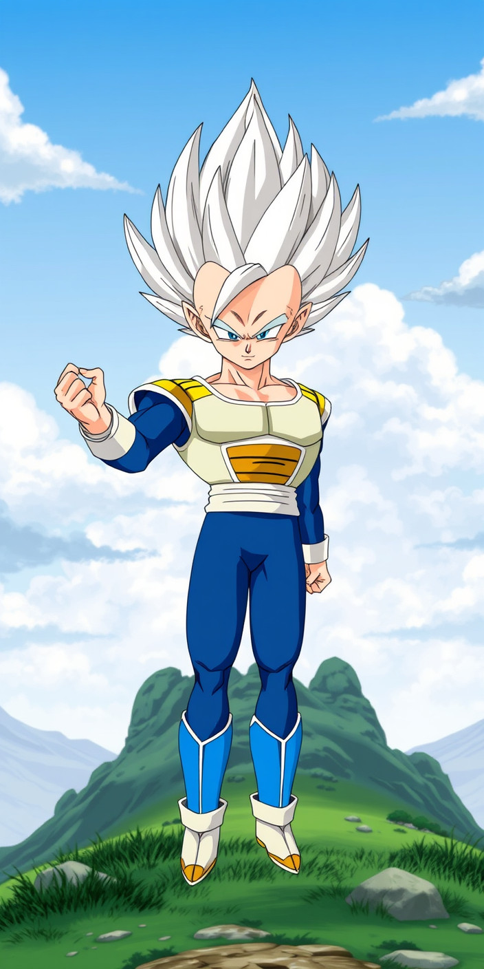 Vegeta 10 Phone Wallpaper