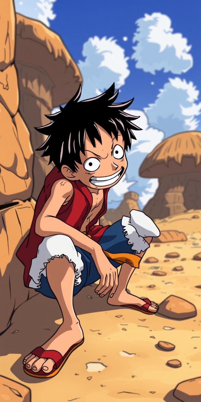 Monkey d luffy 10 Phone Wallpaper