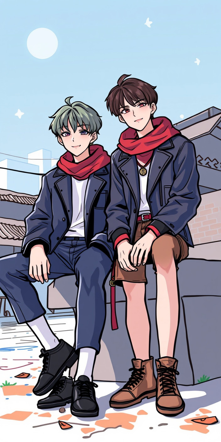 Taekook 4 Phone Wallpaper