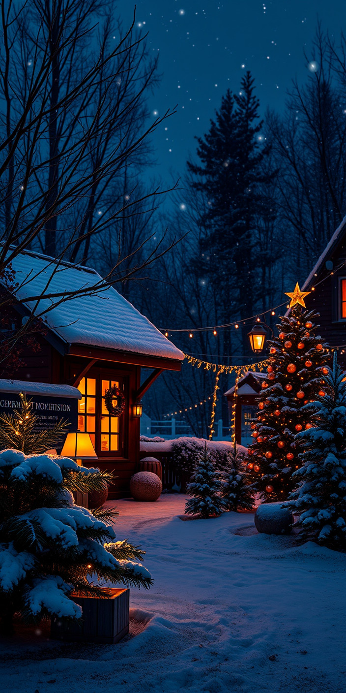 Christmas  laptop 11 Phone Wallpaper