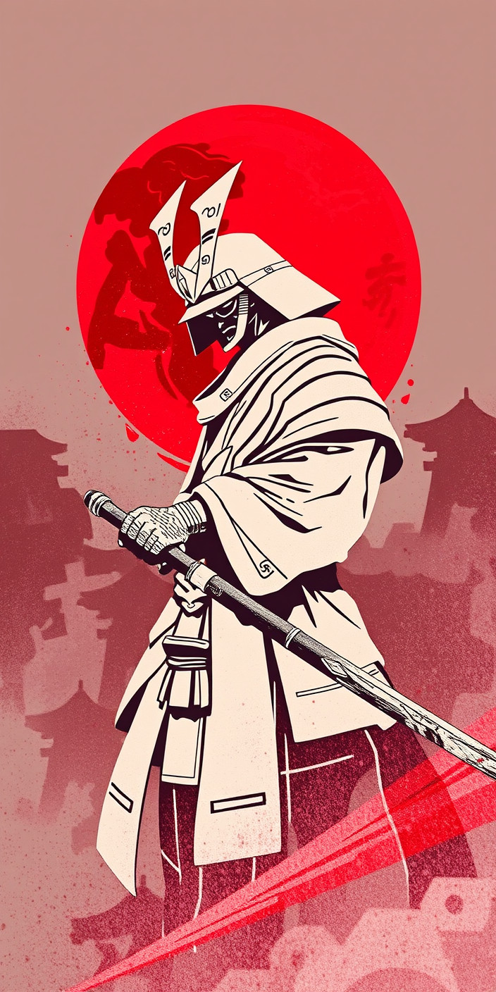 Samurai 10 Phone Wallpaper