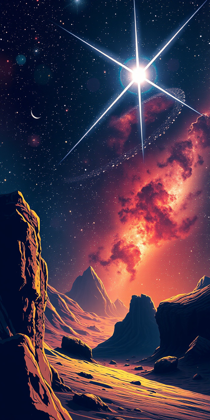 Supernova 4 Phone Wallpaper