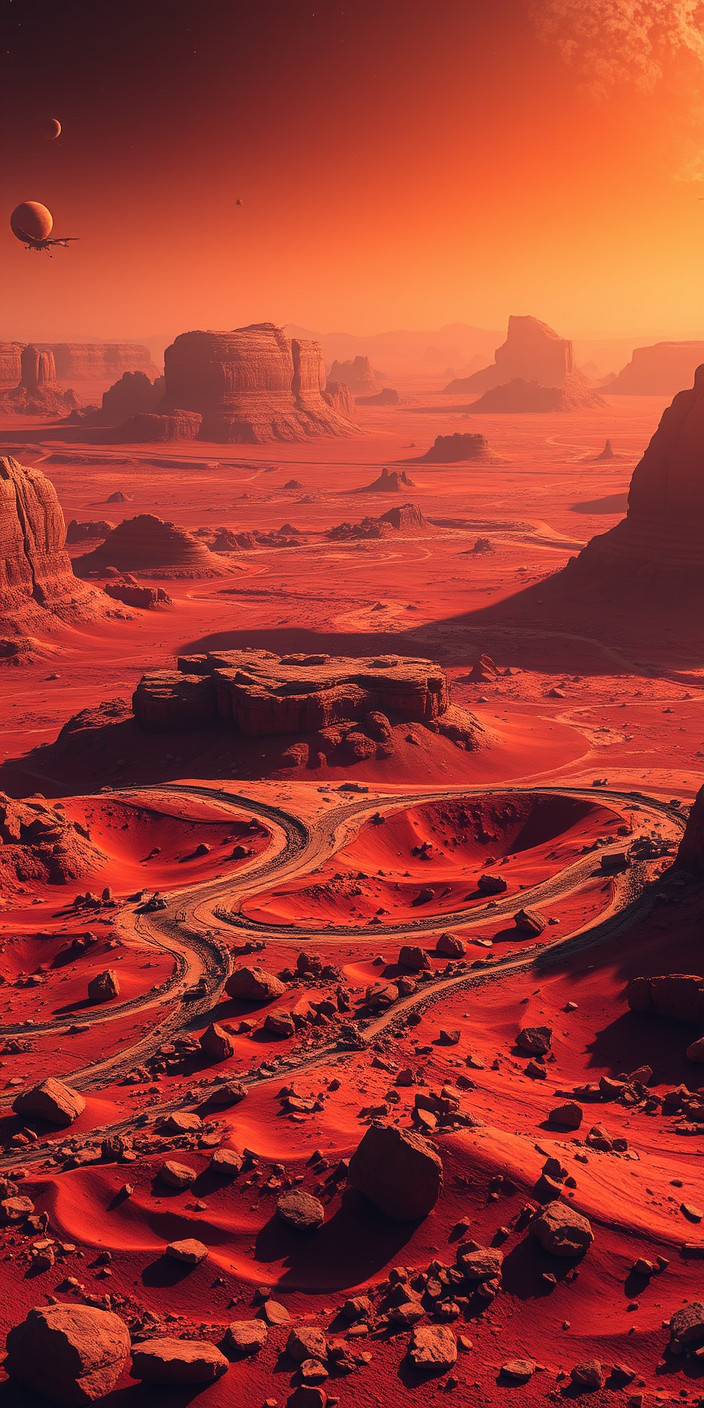 Mars 11 Phone Wallpaper