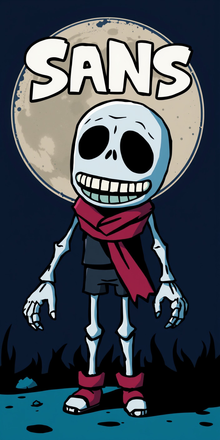 Sans undertale 11 Phone Wallpaper