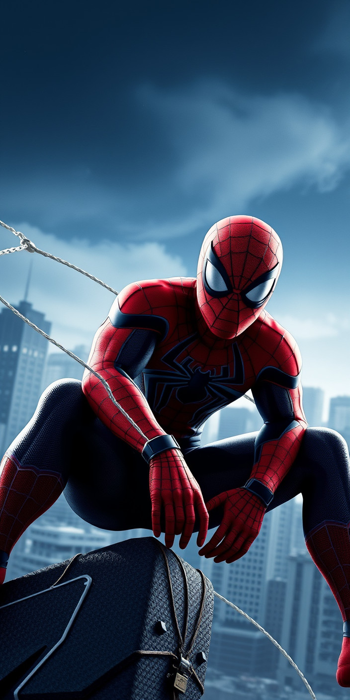 Spiderman ps4 4k 1 Phone Wallpaper