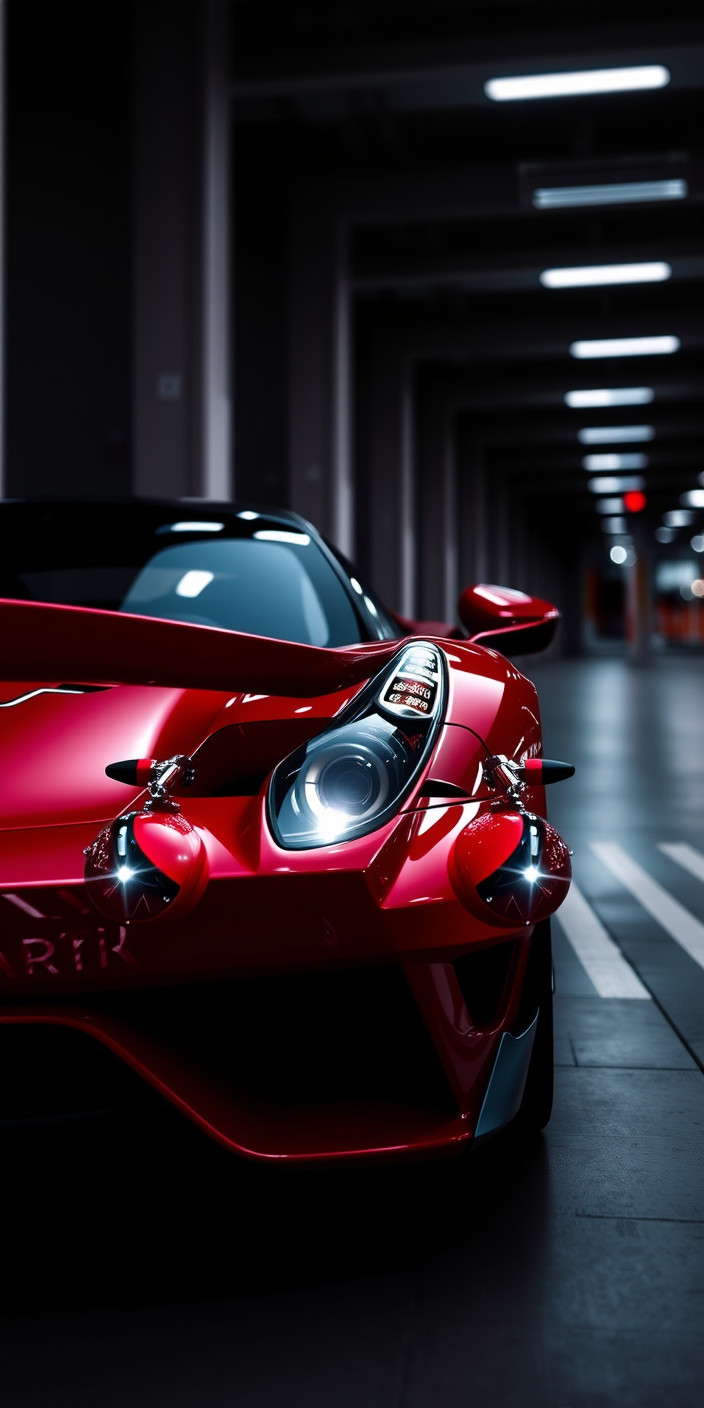 Ferrari 5 Phone Wallpaper