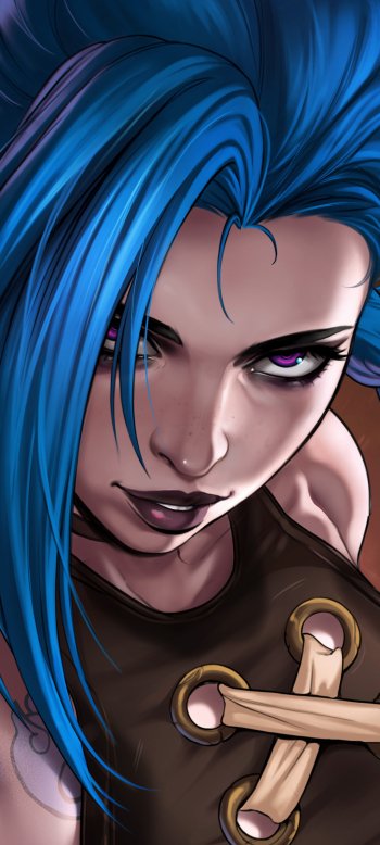 Jinx 6 Phone Wallpaper