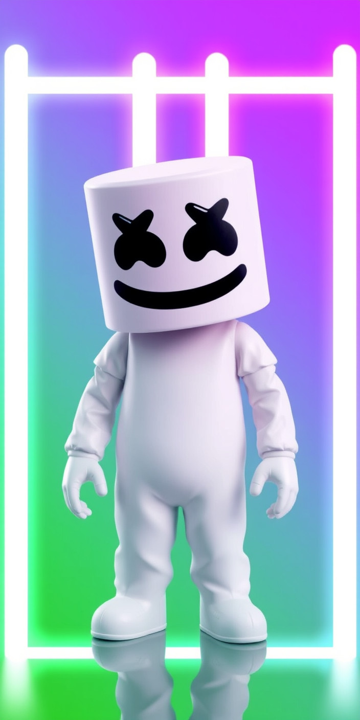Marshmello 6 Phone Wallpaper