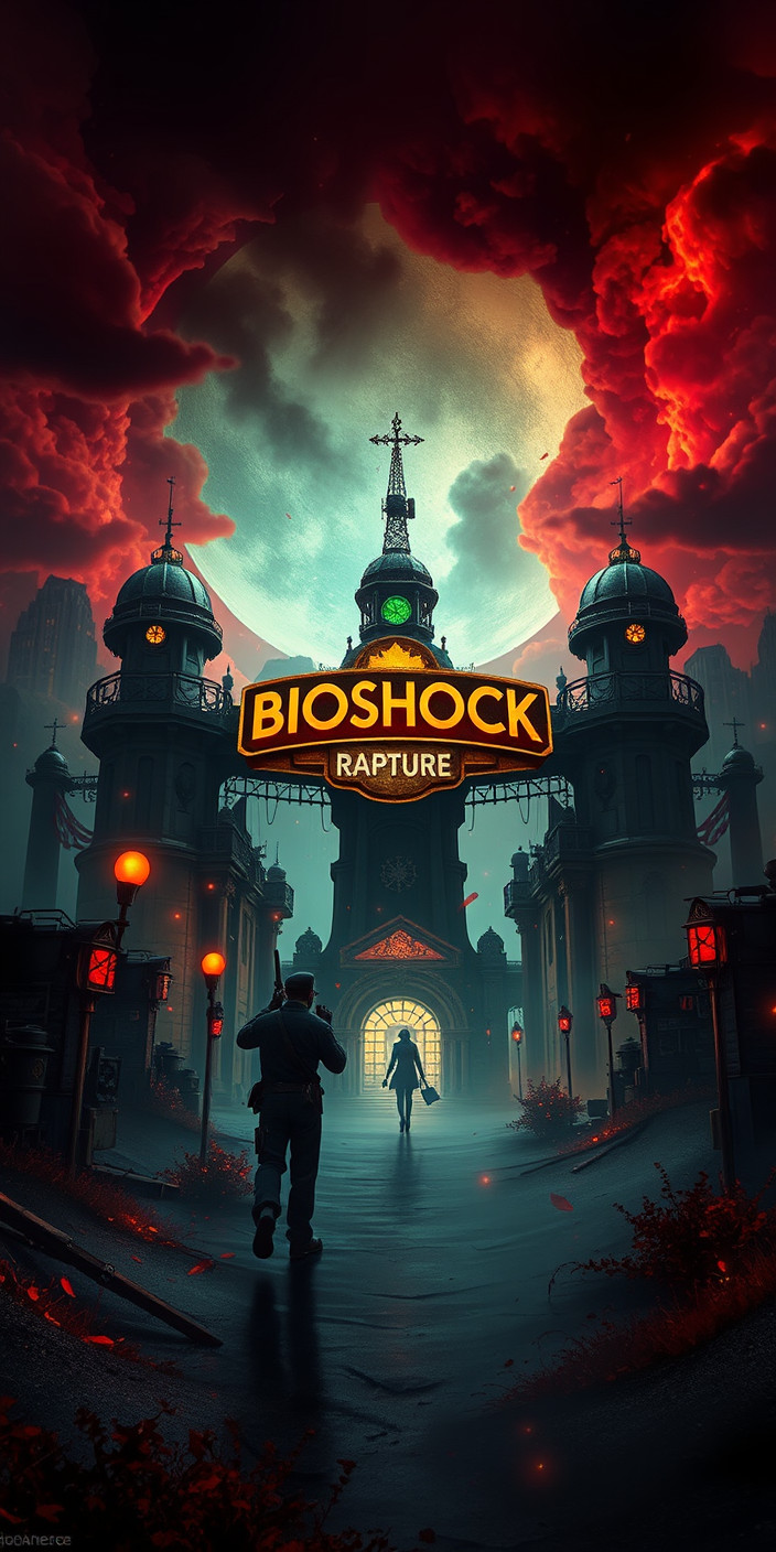 Bioshock rapture 8 Phone Wallpaper