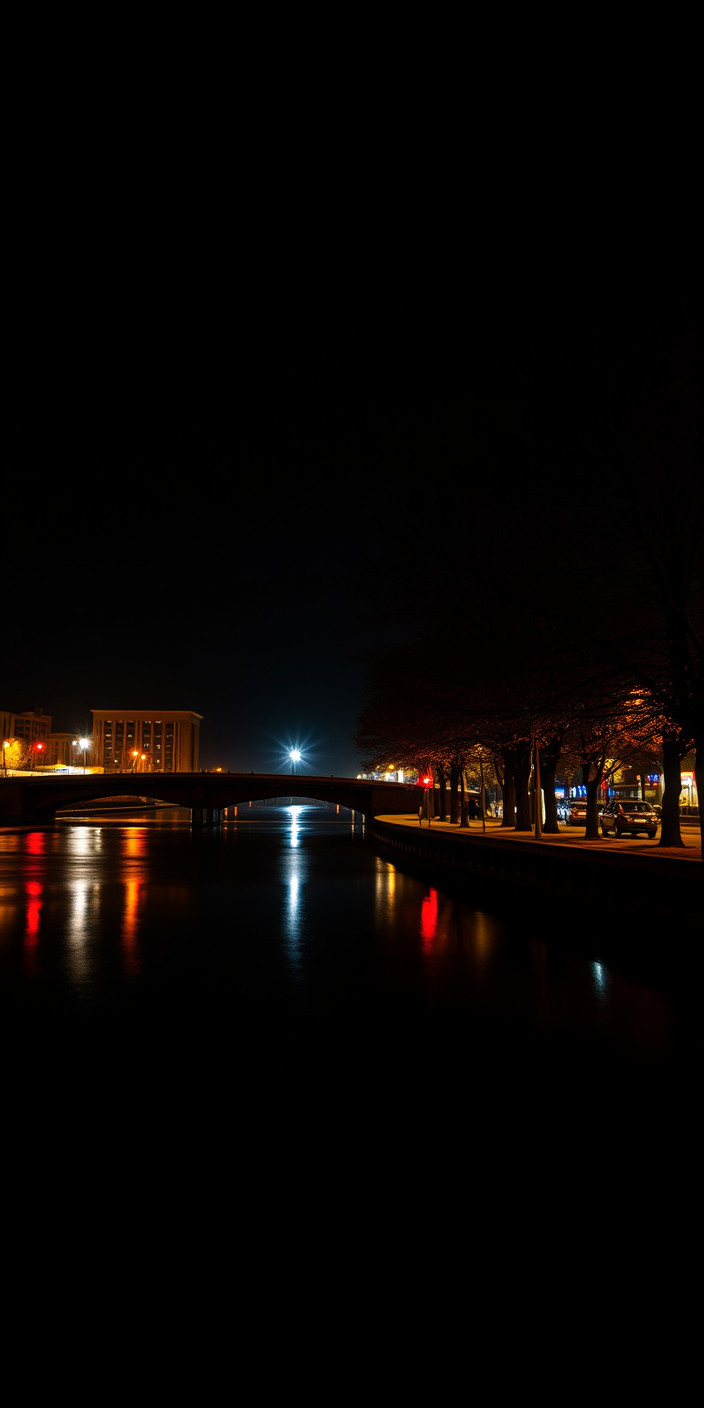 Black screen 7 Phone Wallpaper