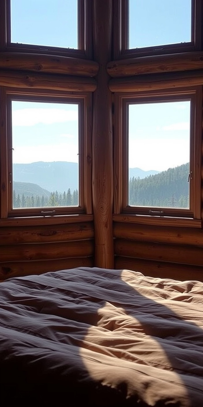 Log cabin 4 Phone Wallpaper