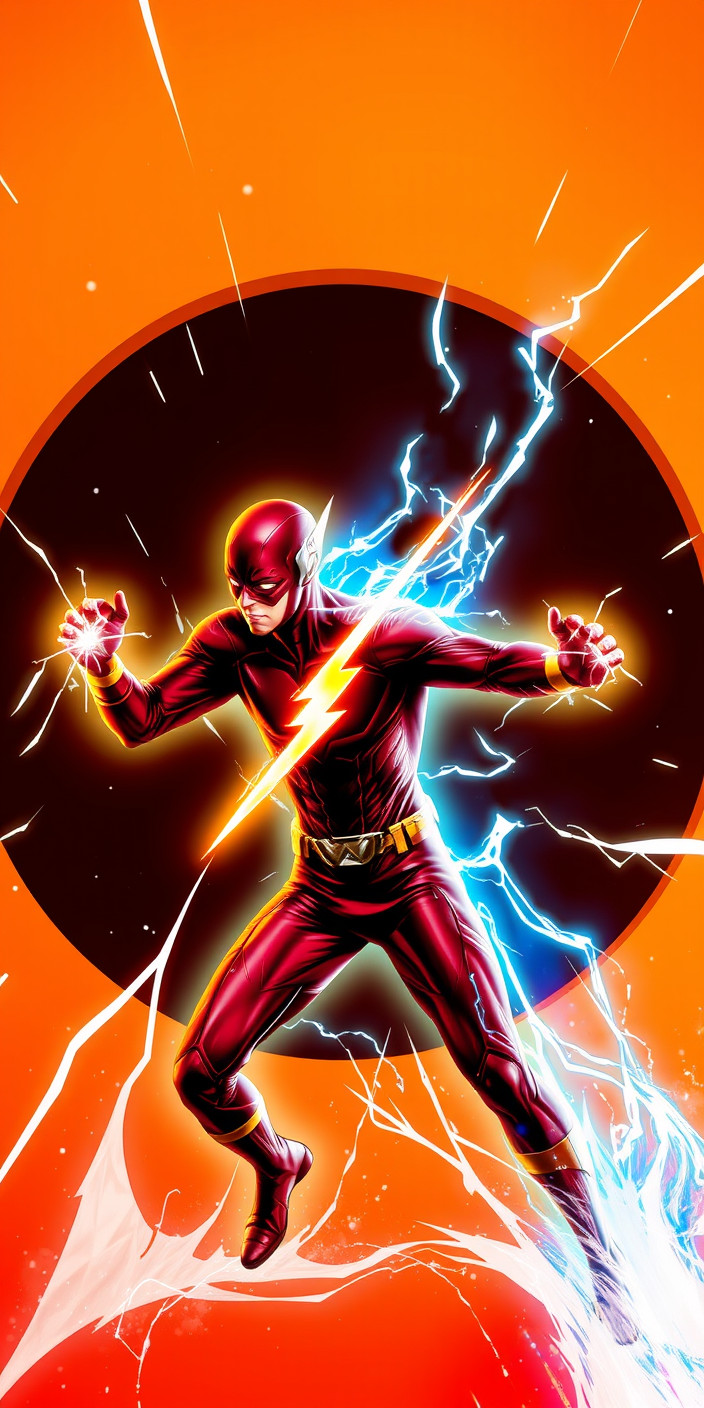Reverse flash 6 Phone Wallpaper